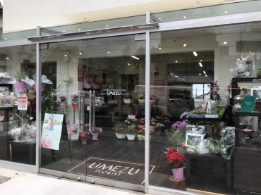 「花の店うめづ」　（大分県別府市）の花屋店舗写真1