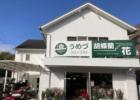 「花の店うめづ」　（大分県別府市）の花屋店舗写真2